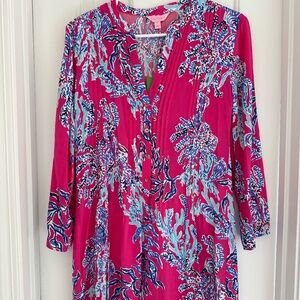 NWT Lilly Pulitzer Sarasota Dress - Capri Pink Samba - Size S - NEW with Tags